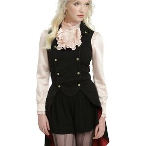 Alice Through the Looking Glass Military Vest